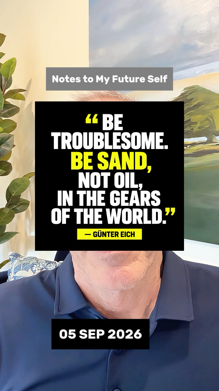 Sand in the Gears
