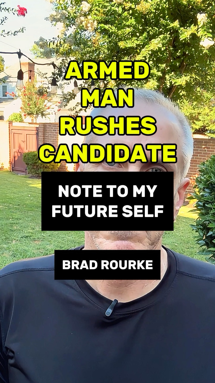 Armed Man Rushes Candidate